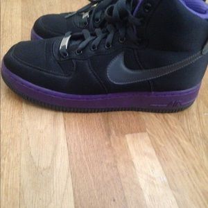 Nike | Shoes | Rare Limited Edition Nike Af 82 Black Purple | Poshmark